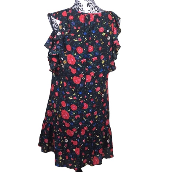 J. CREW Women’s Dress Black Red - Picture 2 of 8